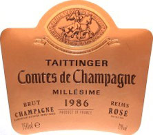 Champagne Taittinger Comtes de Champagne