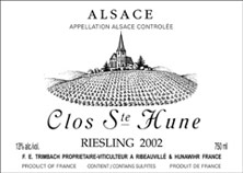 Riesling  Clos Sainte-Hune