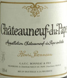Châteauneuf-du-Pape Henri Bonneau Henri Bonneau & Fils