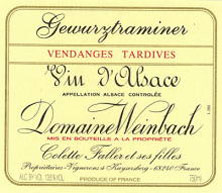 Gewurztraminer Vendanges Tardives Weinbach (Domaine)