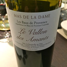 Côtes de Provence Mas de la Dame Le Vallon des amants