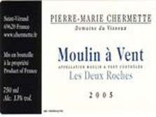 Moulin à Vent Les Deux Roches Domaine du Vissoux - P-M. Chermette price by vintage