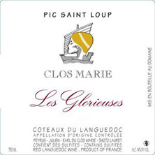 Coteaux du Languedoc Pic Saint-Loup Clos Marie Les Glorieuses