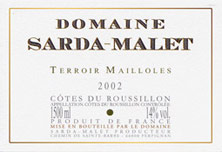 Côtes du Roussillon Sarda-Malet  Terroir Mailloles