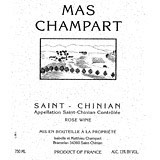 Saint-Chinian Mas Champart Clos de La Simonette