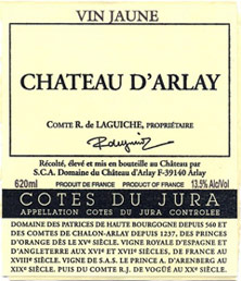 Côtes du Jura Vin jaune Château d'Arlay (62cl) 2016