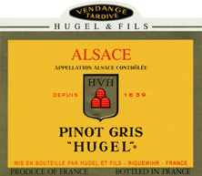 Pinot Gris (Tokay) Sélection de Grains Nobles Hugel (Domaine)