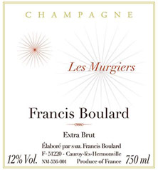 Francis Boulard Les Murgiers Extra Brut Blanc de Noirs