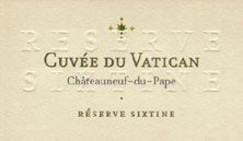 Châteauneuf-du-Pape Cuvée du Vatican Réserve Sixtine Famille Diffonty