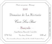 Banyuls La Rectorie Léon Parcé