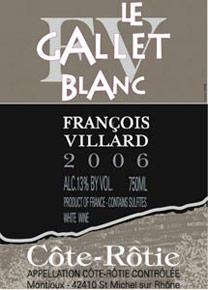 Côte-Rôtie  Le Gallet Blanc