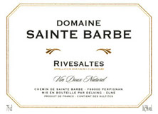 Rivesaltes Sainte Barbe (Domaine)