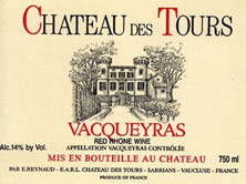 Vacqueyras Château des Tours E.Reynaud