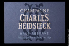 Charles Heidsieck Réserve Charlie price by vintage