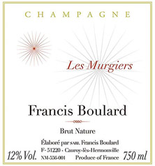Francis Boulard Les Murgiers Brut Nature