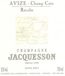 Jacquesson Avize Champ Caïn