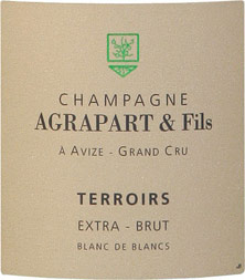 Agrapart & Fils Terroirs Extra Brut Blanc de blancs