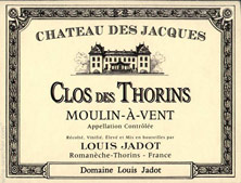 Moulin à Vent Clos des Thorins Château des Jacques
