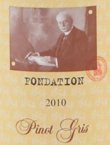 Pinot Gris  1854 Fondation