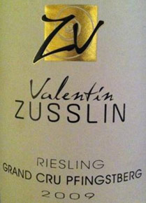 Riesling Pfingstberg Valentin Zusslin (Domaine)