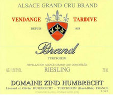 Riesling Brand Vieilles vignes Zind-Humbrecht (Domaine)
