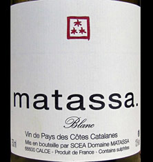 IGP Côtes Catalanes Matassa Matassa