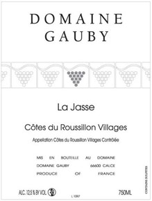 Côtes du Roussillon Villages  La Jasse