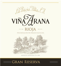 Rioja DOCa  Vina Arana Reserva