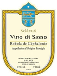 Robola de Céphalonie Sclavus Vini di Sasso
