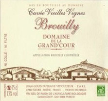 Brouilly  Vieilles Vignes