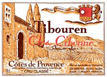 Côtes de Provence Clos de Cibonne Tibouren