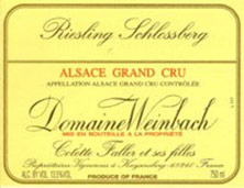 Alsace Grand Cru Schlossberg  Riesling
