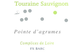 Touraine Sauvignon  Pointe d'Agrumes