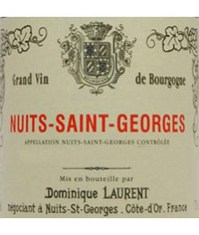 Prix Nuits Saint-Georges Dominique Laurent par millésime