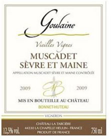 Muscadet-Sèvre-et-Maine sur lies  Goulaine