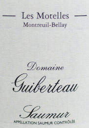Saumur Les Motelles Guiberteau (Domaine)