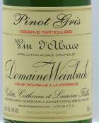 Pinot Gris (Tokay) Réserve Particulière Weinbach (Domaine)