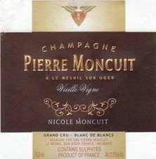 Pierre Moncuit Cuvée Nicole Moncuit Vieilles Vignes Brut