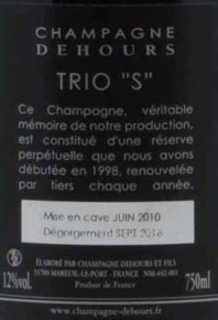 Dehours & Fils Brut Trio S