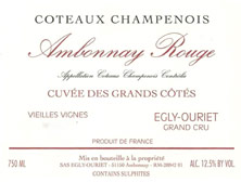 Egly-Ouriet Grand Cru Ambonnay Cuvée des Grands Côtés VV