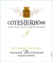 Côtes du Rhône Franck Balthazar (Domaine)