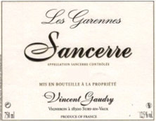 Sancerre Les Garennes Vincent Gaudry (Domaine)