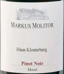 Pinot Noir Markus Molitor Haus Klosterberg