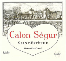 Étiquette Château Calon-Ségur