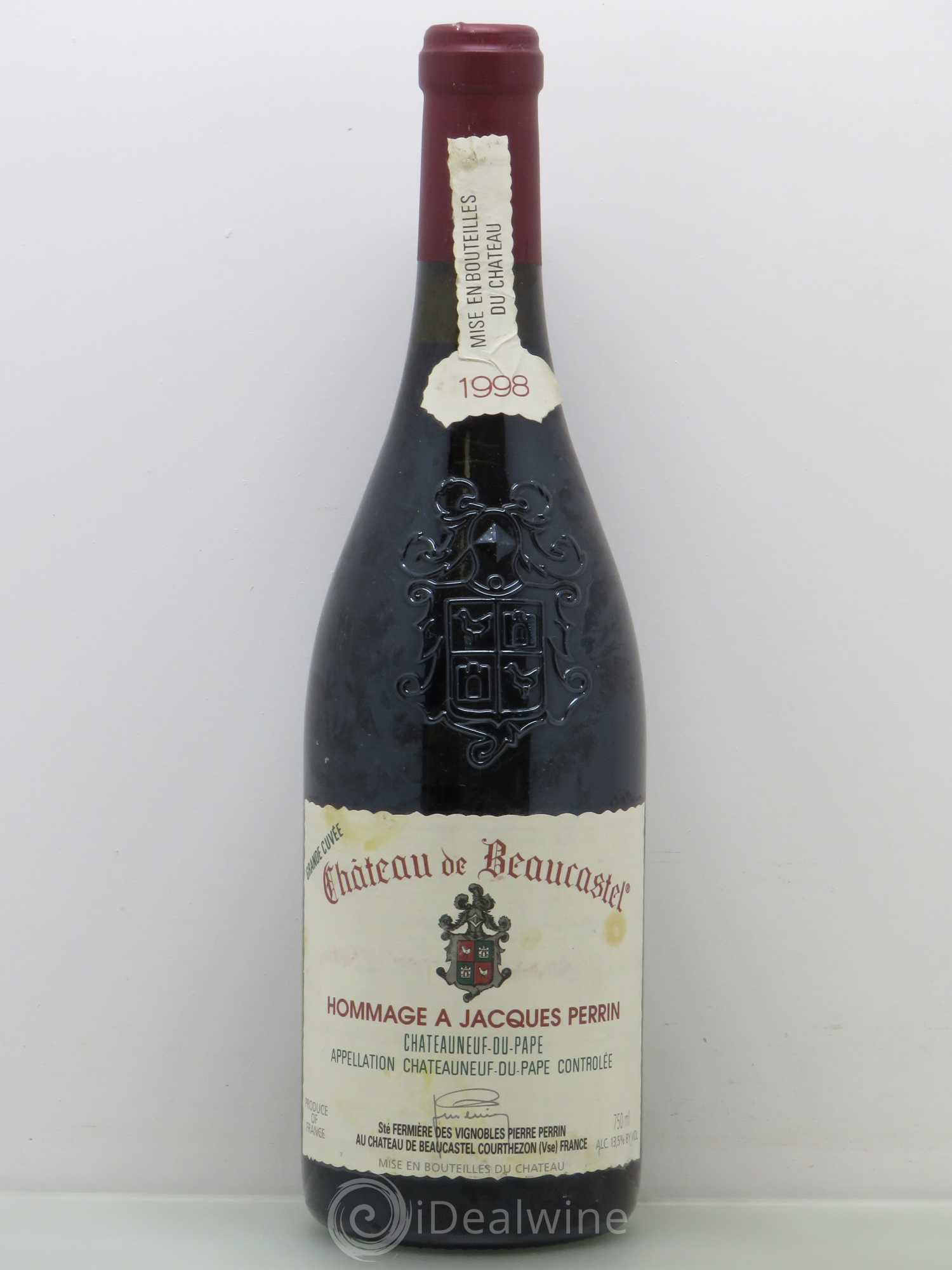 Buy ChâteauneufduPape Château de Beaucastel Hommage à Jacques Perrin