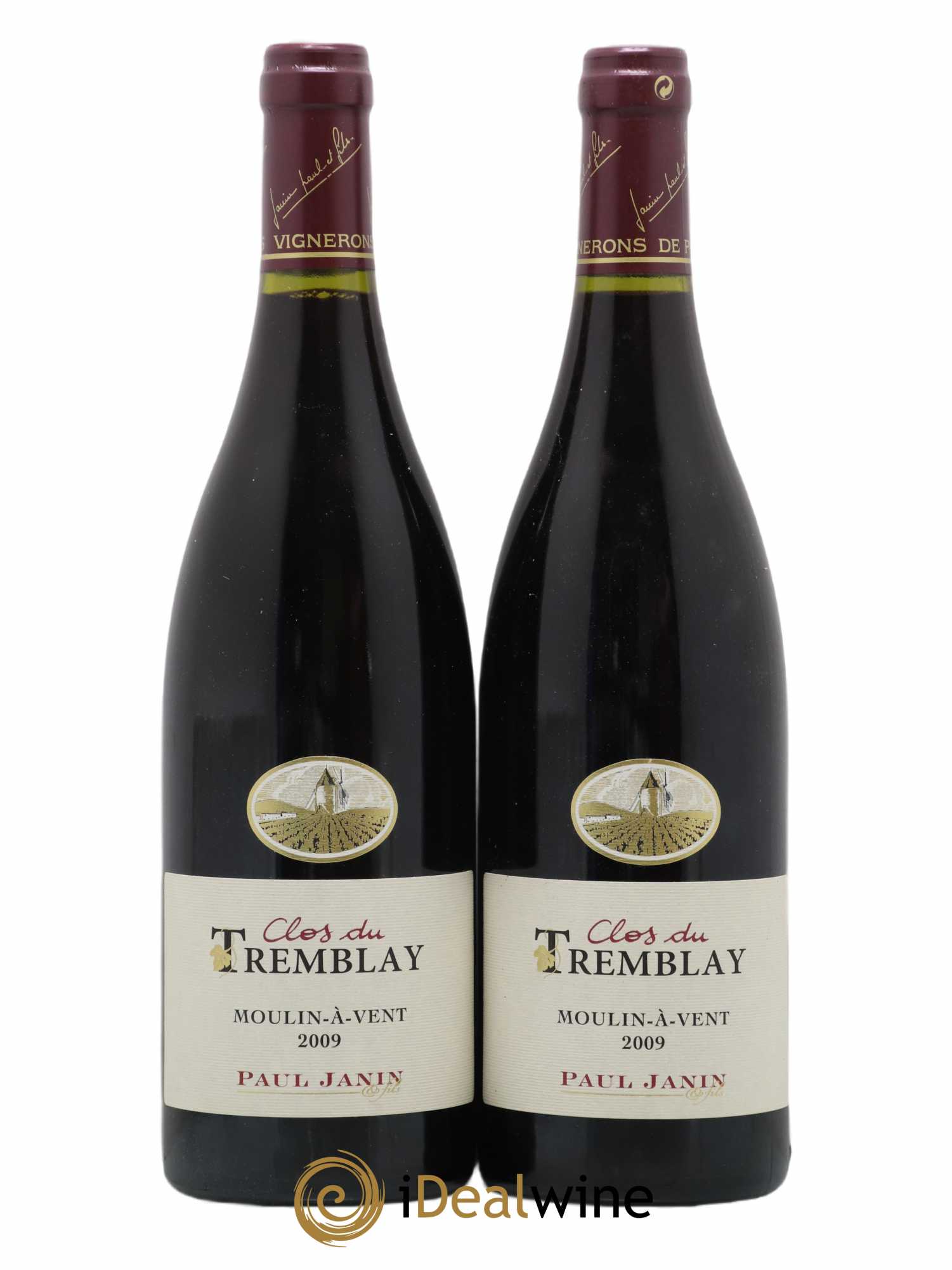 Acheter Moulin à Vent Clos du Tremblay Paul Janin (Domaine) 2009 (lot 767)