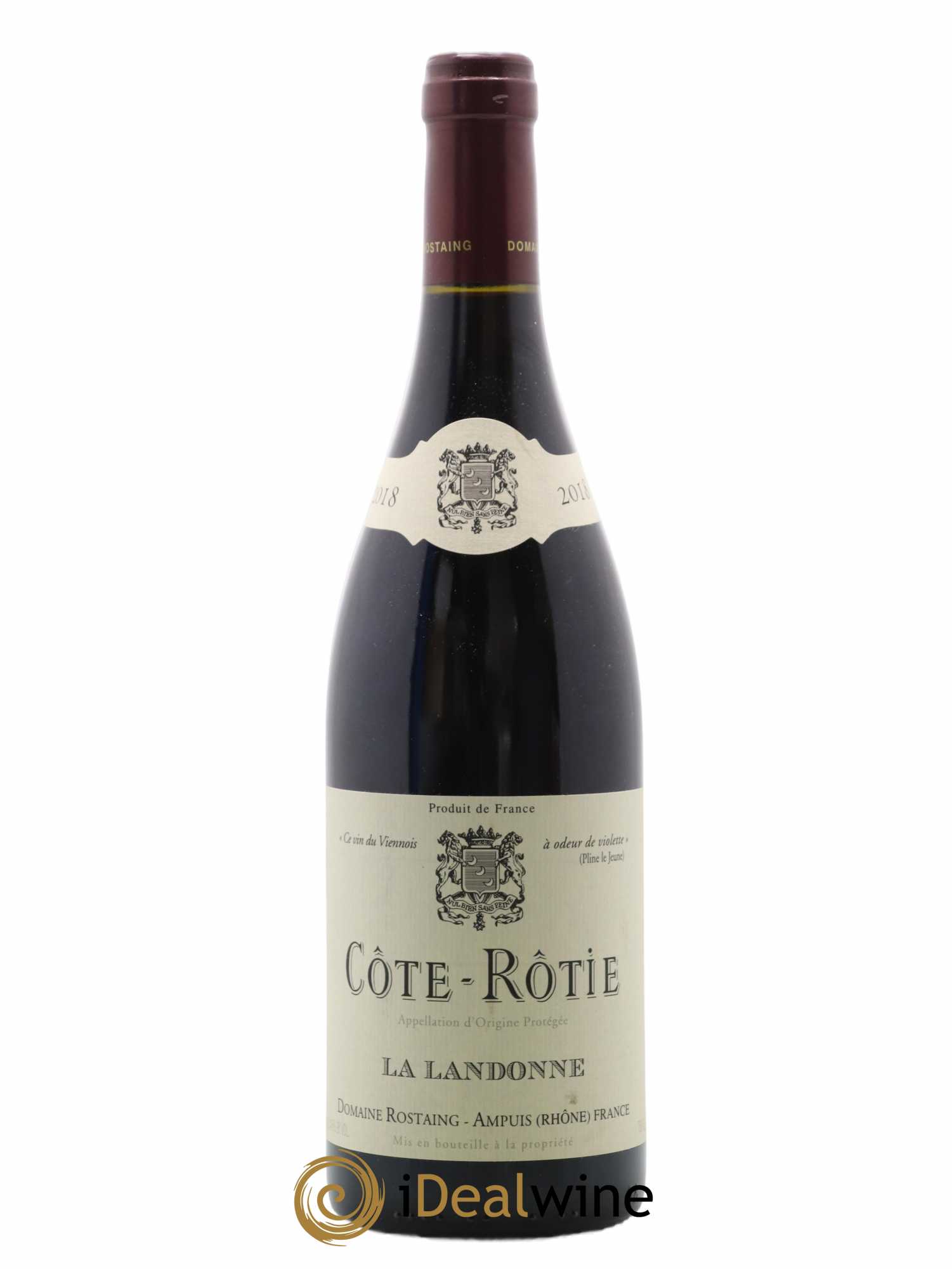 Acheter CôteRôtie La Landonne René Rostaing 2018 (lot 5742)