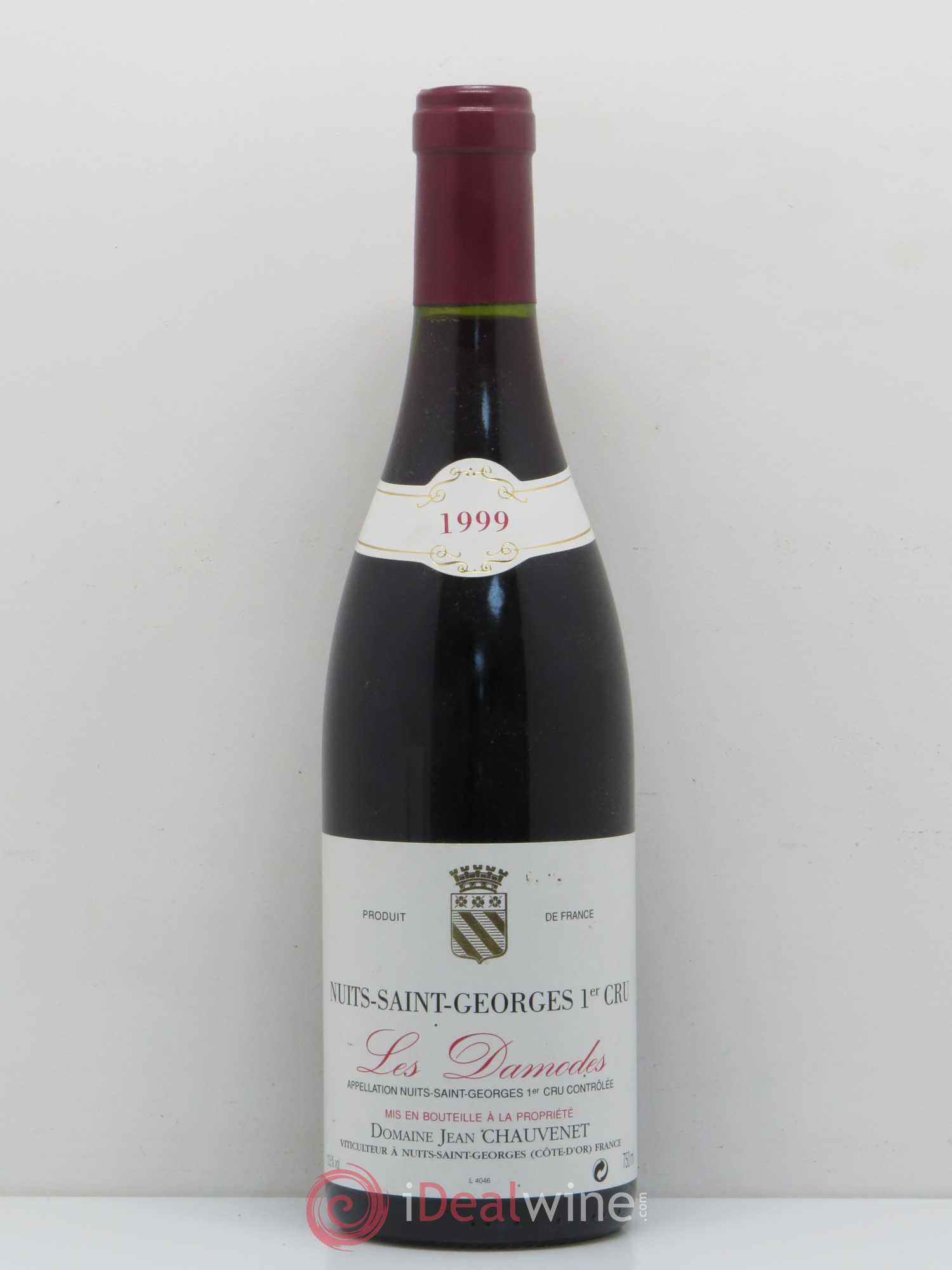 Acheter Nuits 1er Cru Les Damodes Domaine Jean 1999 (lot 4059)
