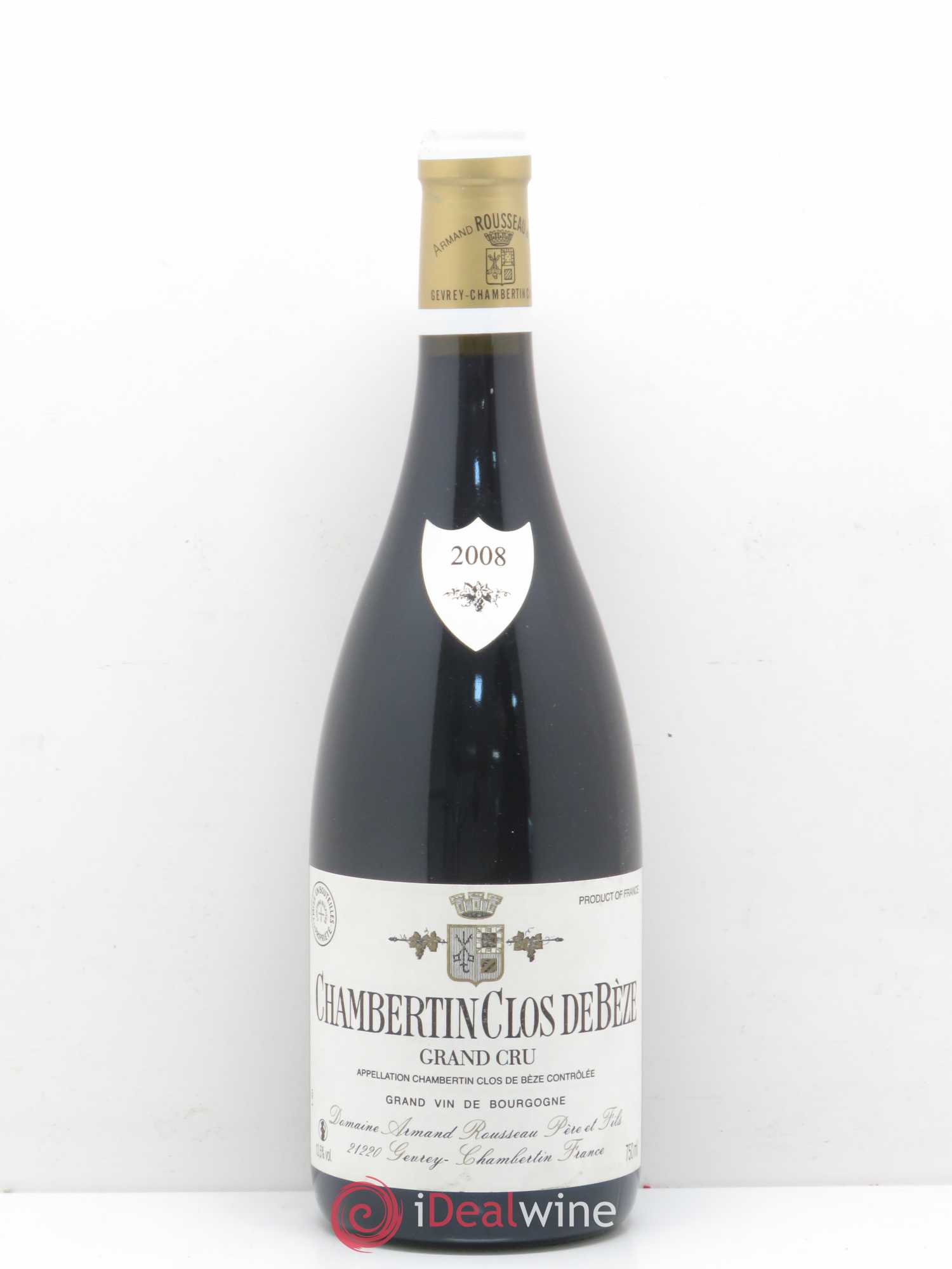 Buy Chambertin Clos de Bèze Grand Cru Clos de Bèze Armand Rousseau ...