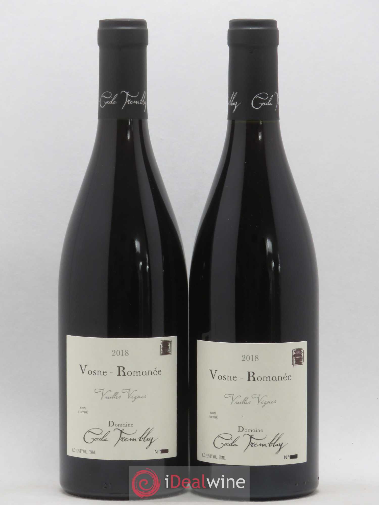 Buy VosneRomanée Vieilles Vignes Cécile Tremblay 2018 (lot 5209)